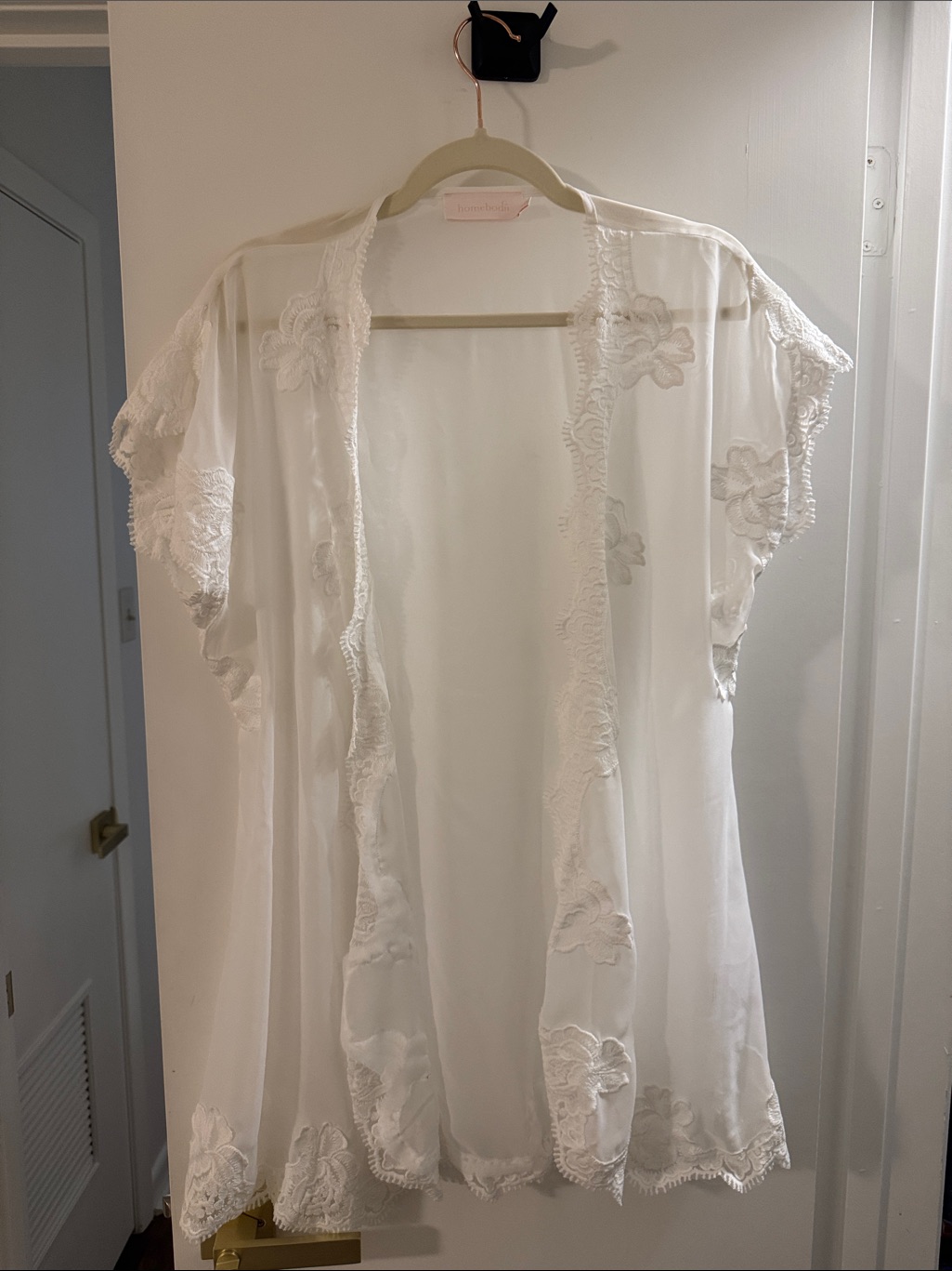 Valentina Mini Robe In White Homebodii — image 3 of 5